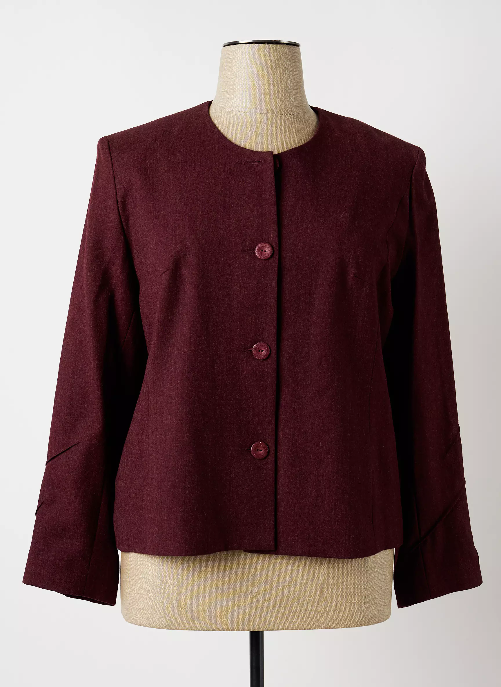 Claude Bauer Vestechic Femme couleur rouge