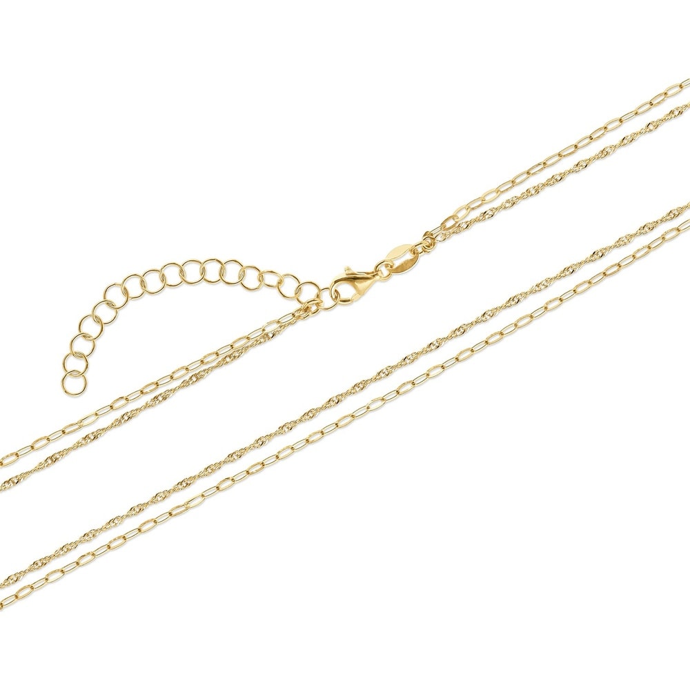 FAVS Chaînette 925 Argent collier