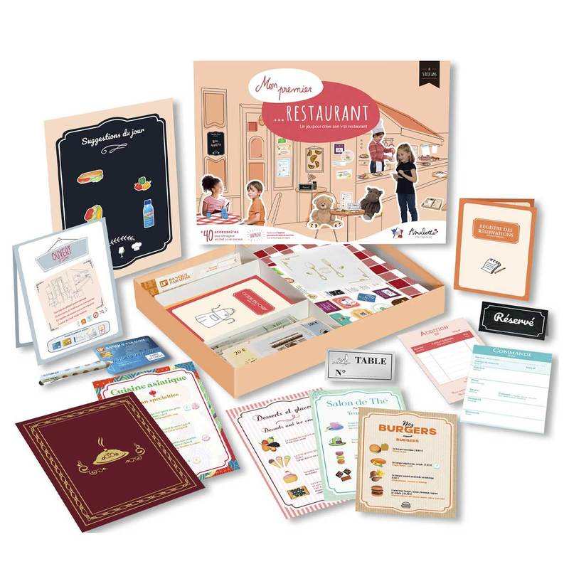 Coffret mon premier restaurant Amulette