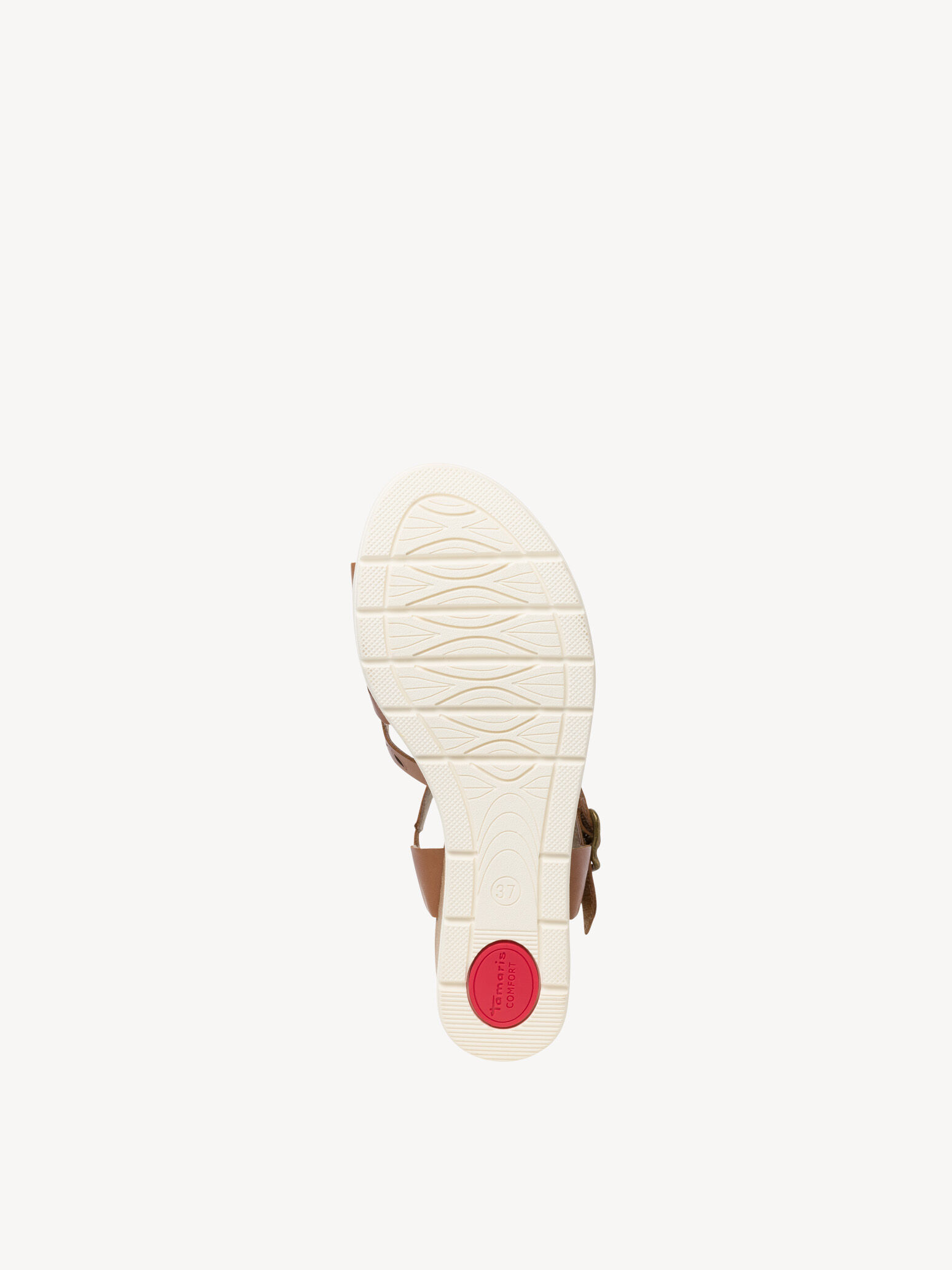 Sandale en cuir - marron