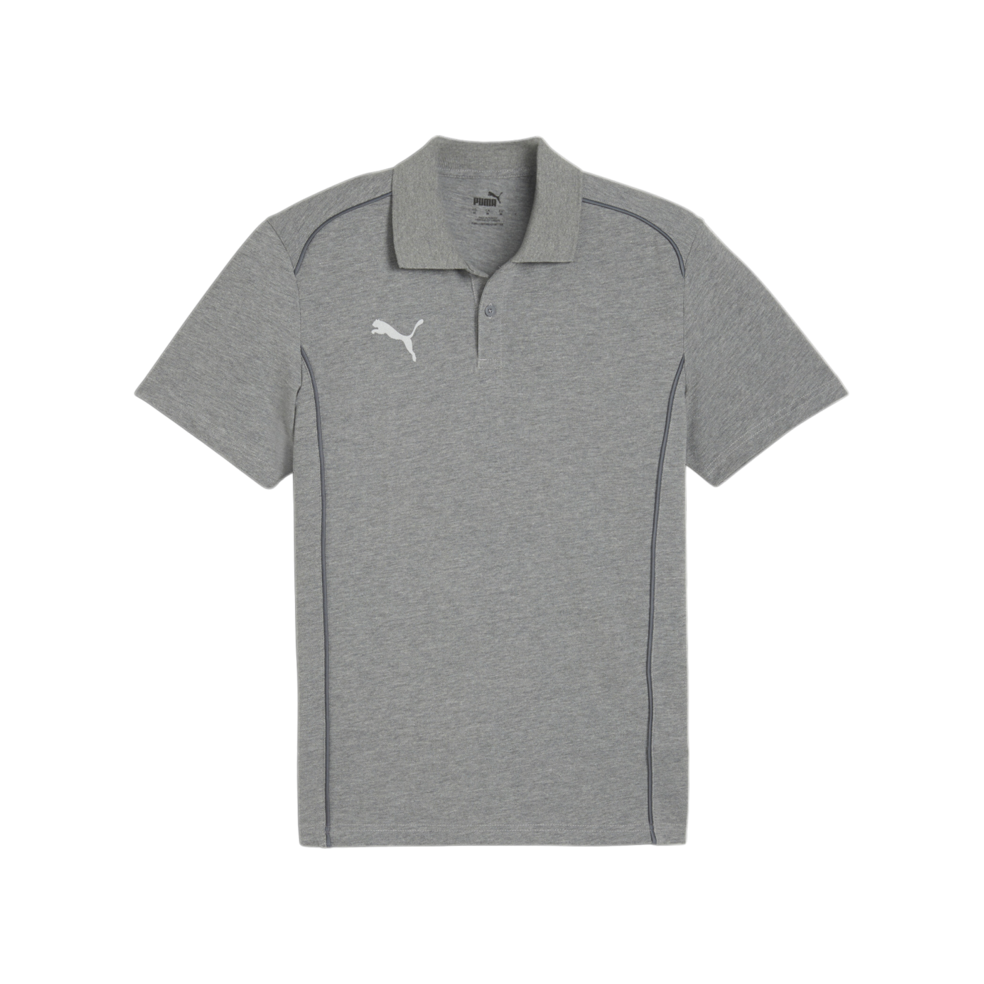 PUMA teamFINAL Casuals Poloshirt Grau F33