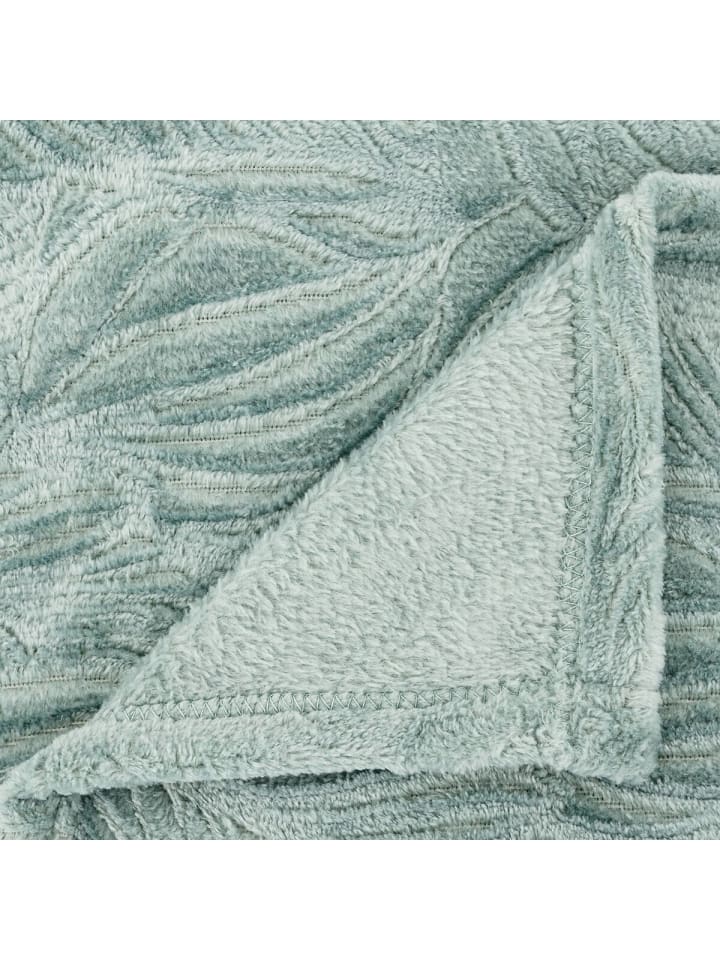 Atmosphera Créateur d'intérieur Kuscheldecke in blau günstig kaufen onesize