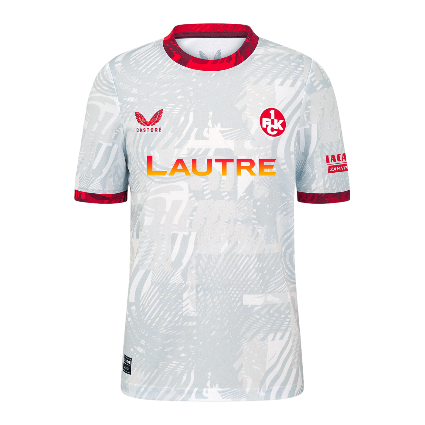 Castore 1. FC Kaiserslautern Trikot Away 2024/2025 Kids Weiss F001