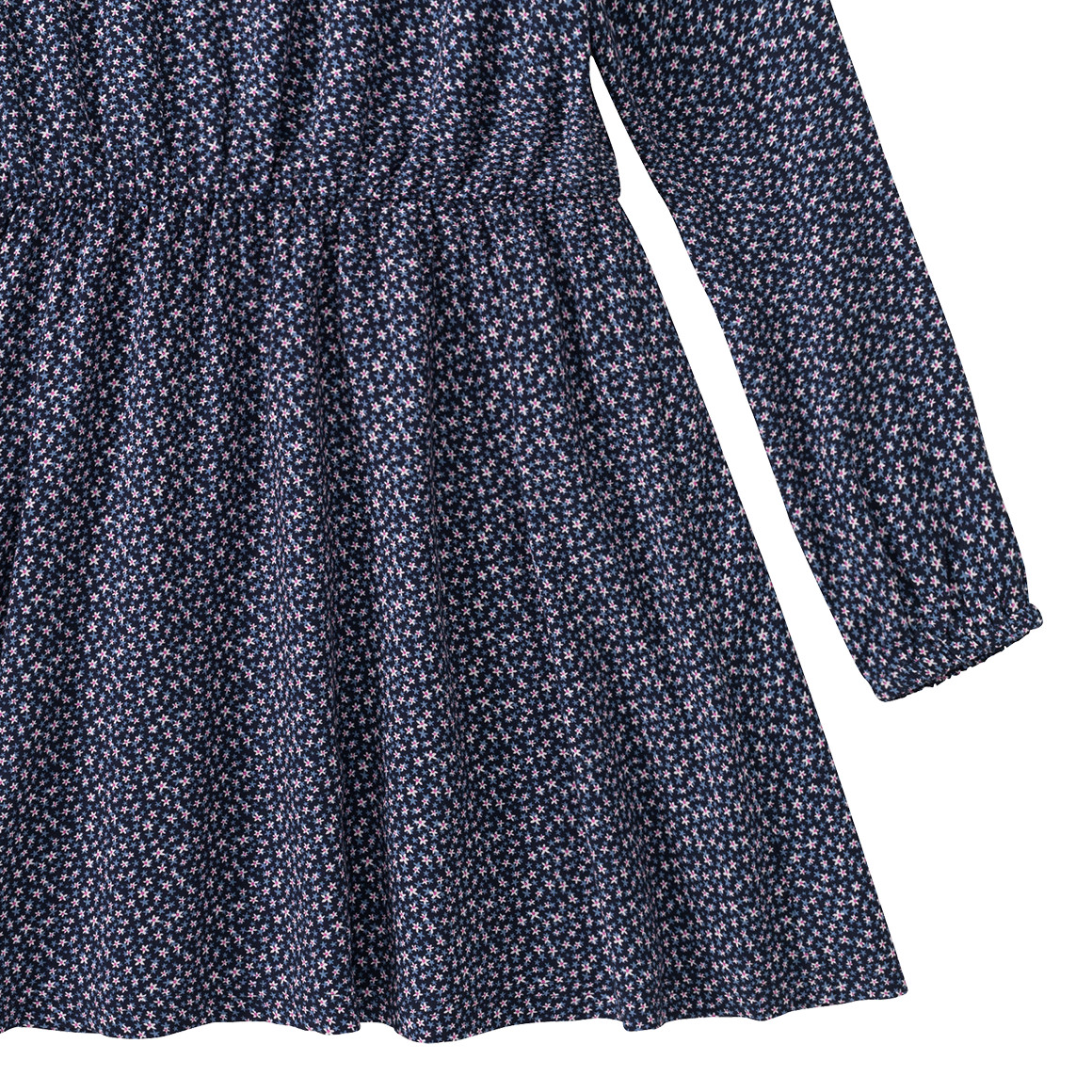 Mädchen Kleid mit Blumen-Allover