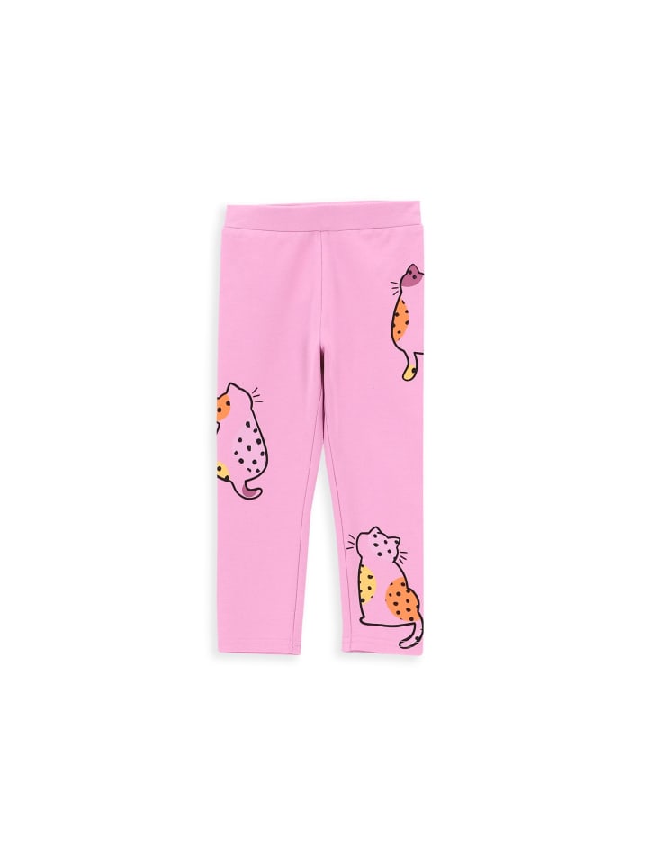 Coccodrillo Leggings mit langem Hosenbein  in rosa günstig kaufen