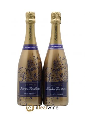 Champagne Nicolas Feuillate Brut Reserve Edition Limitée  - Lot de 2 Bouteilles