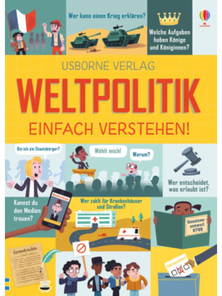 Usborn Buch - Weltpolitik - einfach verstehen! günstig kaufen onesize