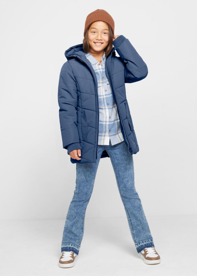Mädchen Winterparka, wasserabweisend