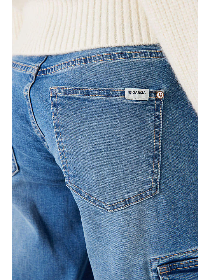 Garcia Cargojeans in Blau günstig kaufen