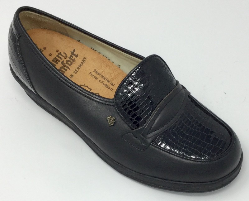 FINN COMFORT Freizeit Schnürer schwarz