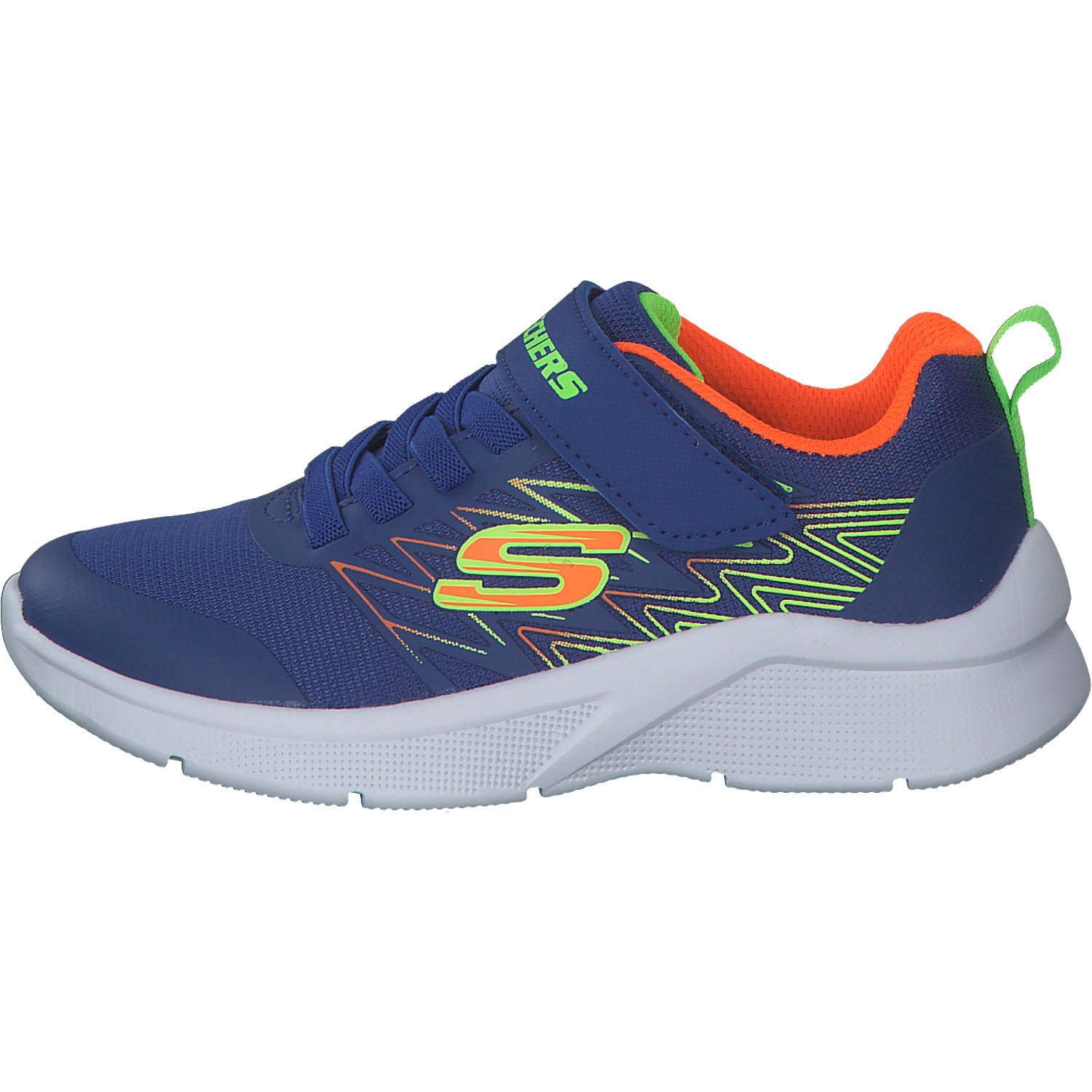 Skechers 403770L, Sneakers Low, Kinder, BLOR blau/orange