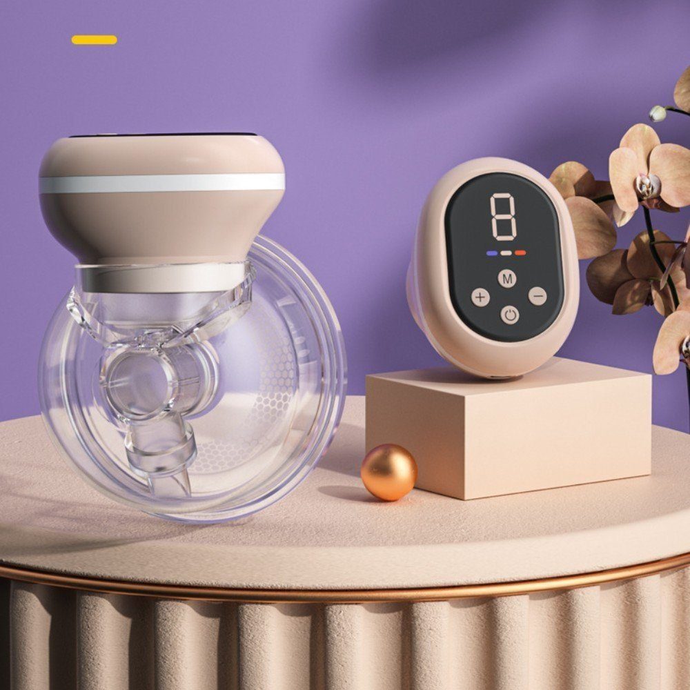Suzakuin Elektrische Milchpumpe Freiheit-Komfort mit dem Leisen, Tragbaren Elektrischen Brustpumpe-2st