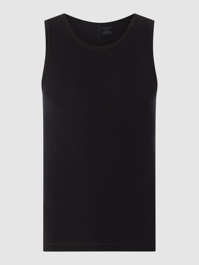Personal Fit Tanktop mit Stretch-Anteil in schwarz