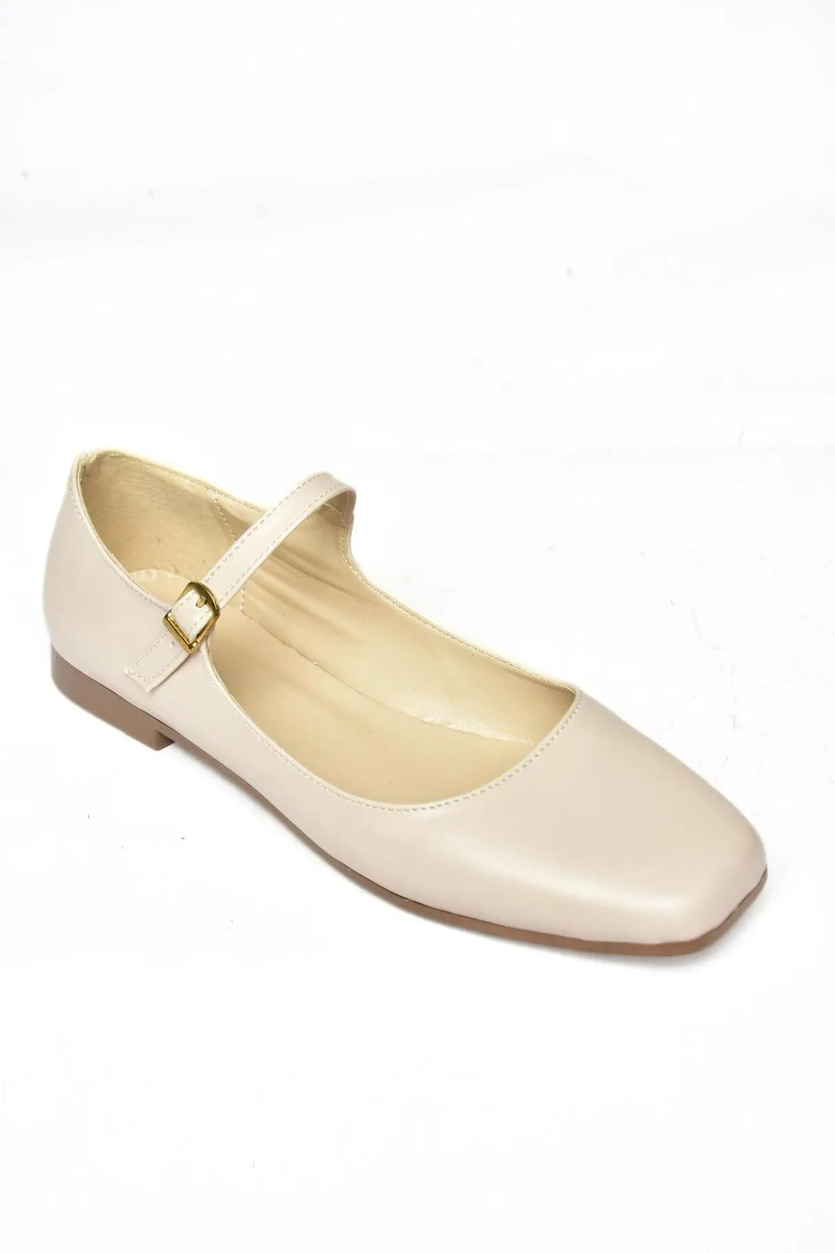 Fox Shoes  S726252509 Beige Ballerinas für Damen