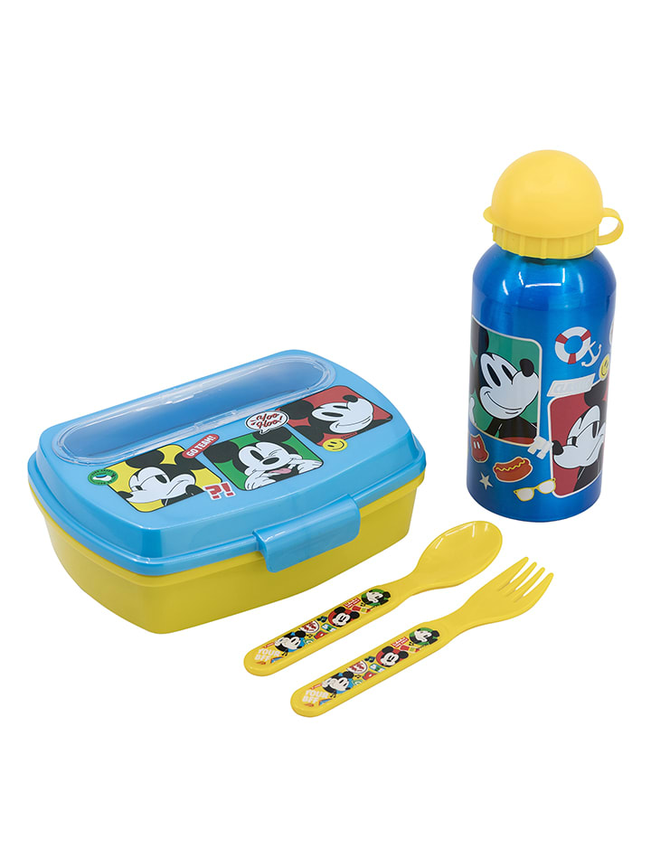 Disney Mickey Mouse 4tlg. Lunch-Set 