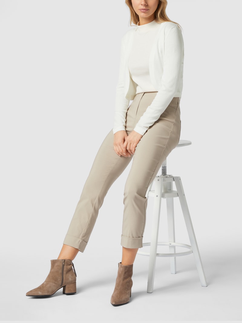Bolero mit Schalkragen Modell 'ASTRID' in offwhite