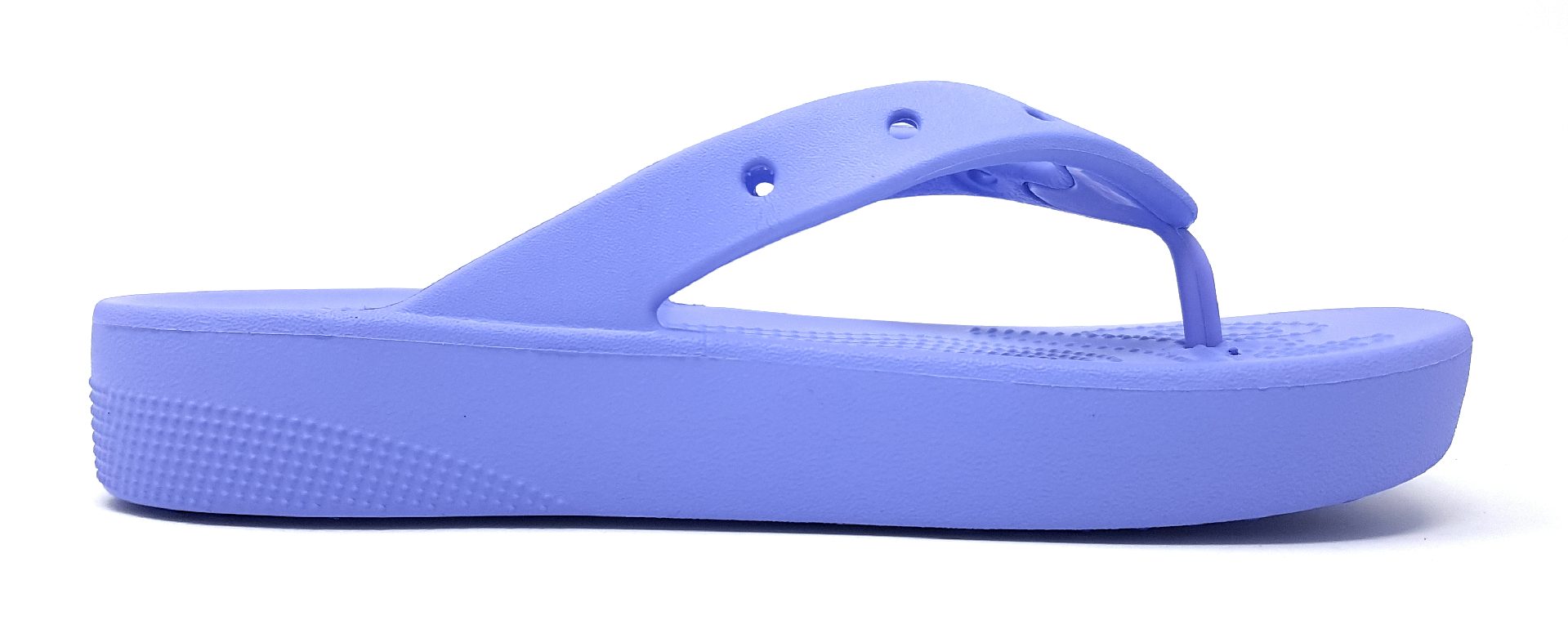Crocs classic plattform flip 207714 Blau 5q6 moon jelly flieder