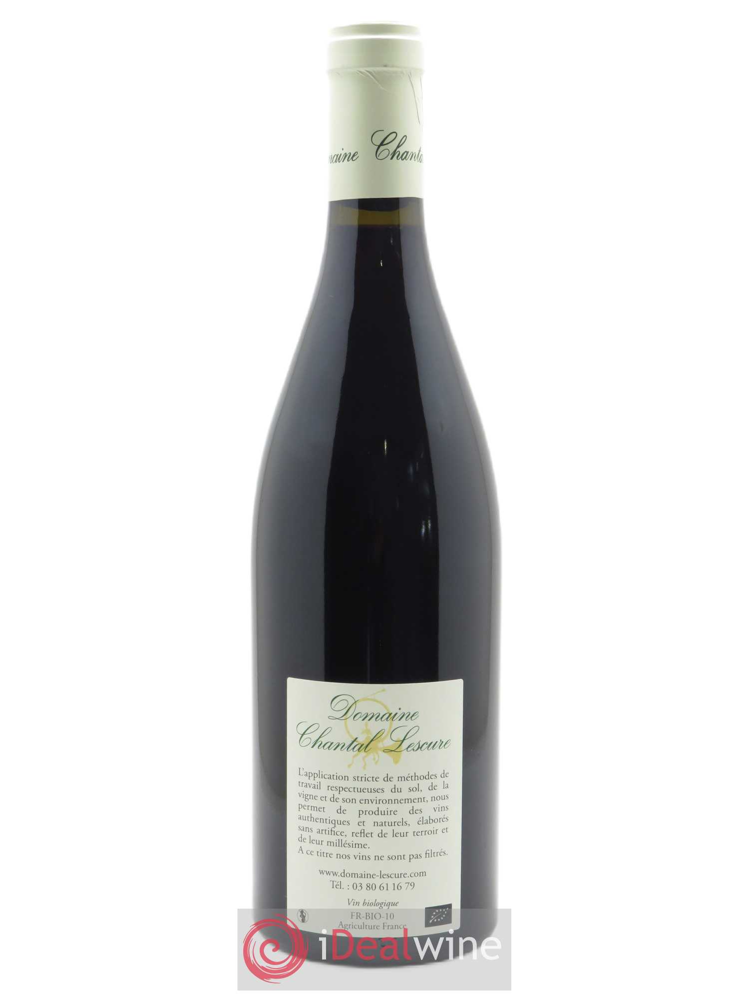 Clos de Vougeot Grand Cru Chantal Lescure  2017 - Lot de 1 Bouteille