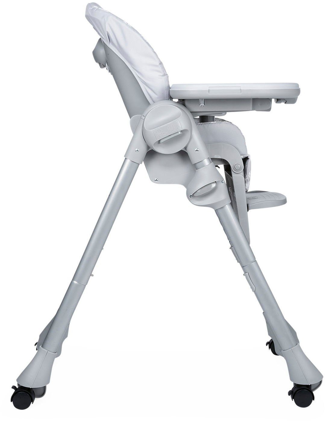 Chicco Hochstuhl Polly Easy, Giraffe, grau, mit Essbrett