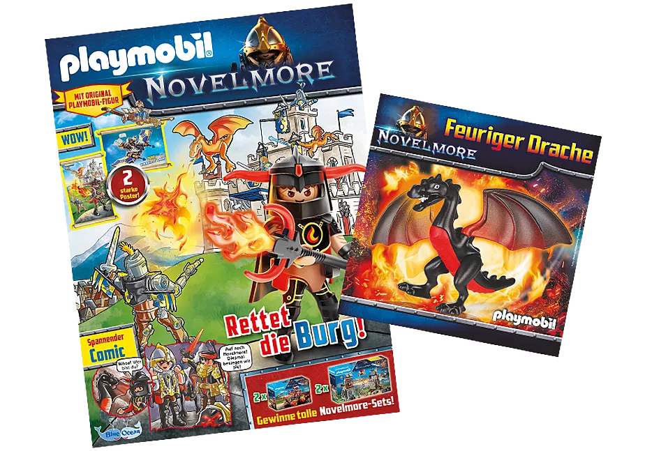 PLAYMOBIL-Magazin NOVELMORE (Magazin 23/23 Drache)