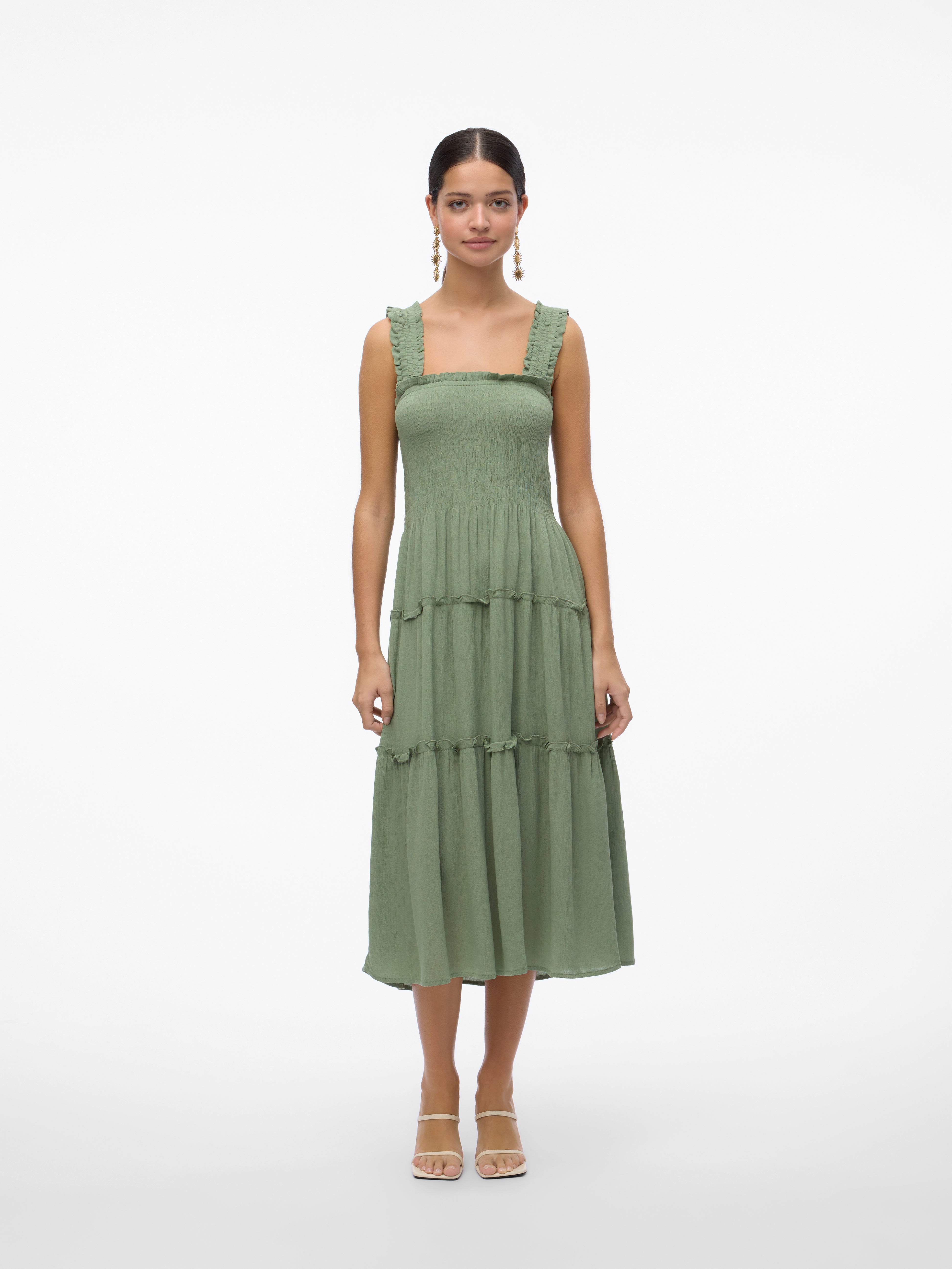 VMMENNY Langes Kleid