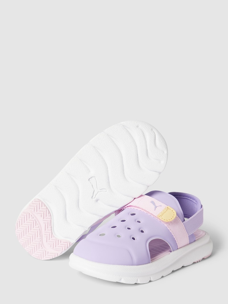 Sandalen mit Klettverschluss Modell 'EVOLVE' in lila