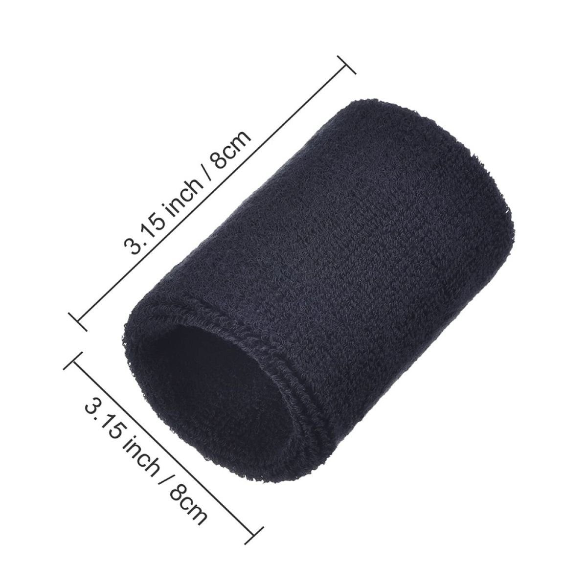 ZmdecQna Schweißband Sport Wristband Absorbierende Schweißbänder für Fußball Basketball