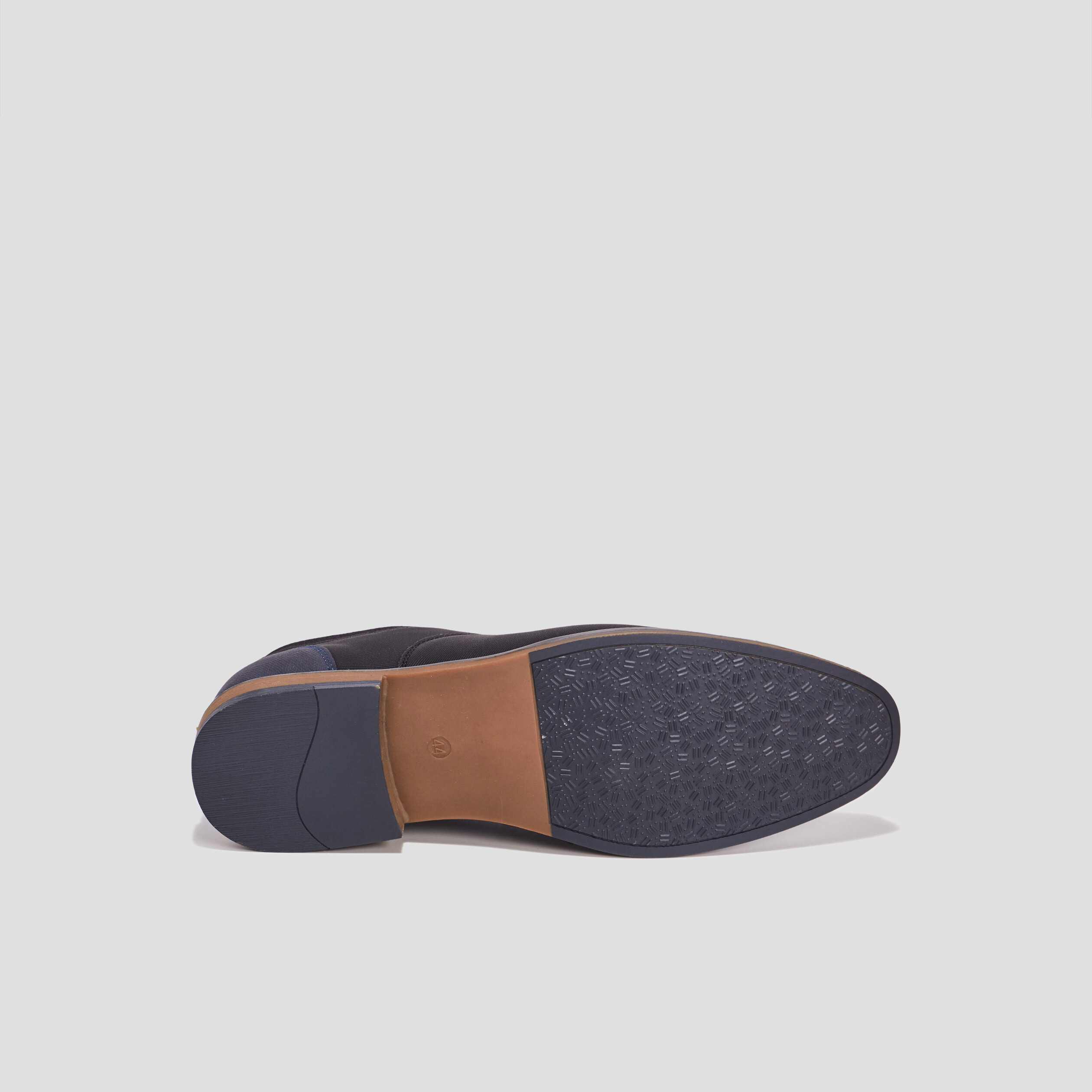 Derbies texturées à lacets bout amande noir homme | La Halle