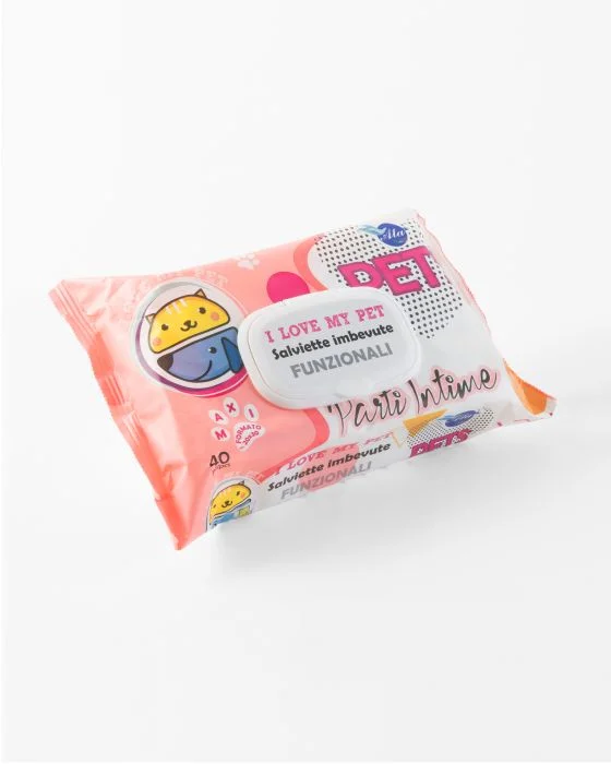 Lingettes nettoyantes pour chiens et chats