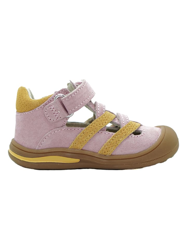 lamino Leder-Halbsandalen in Rosa günstig kaufen