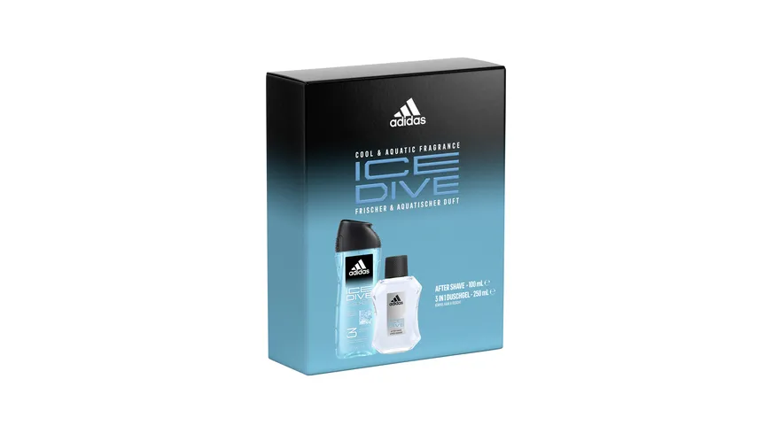 adidas Ice Dive After Shave + Duschgel Geschenkpackung