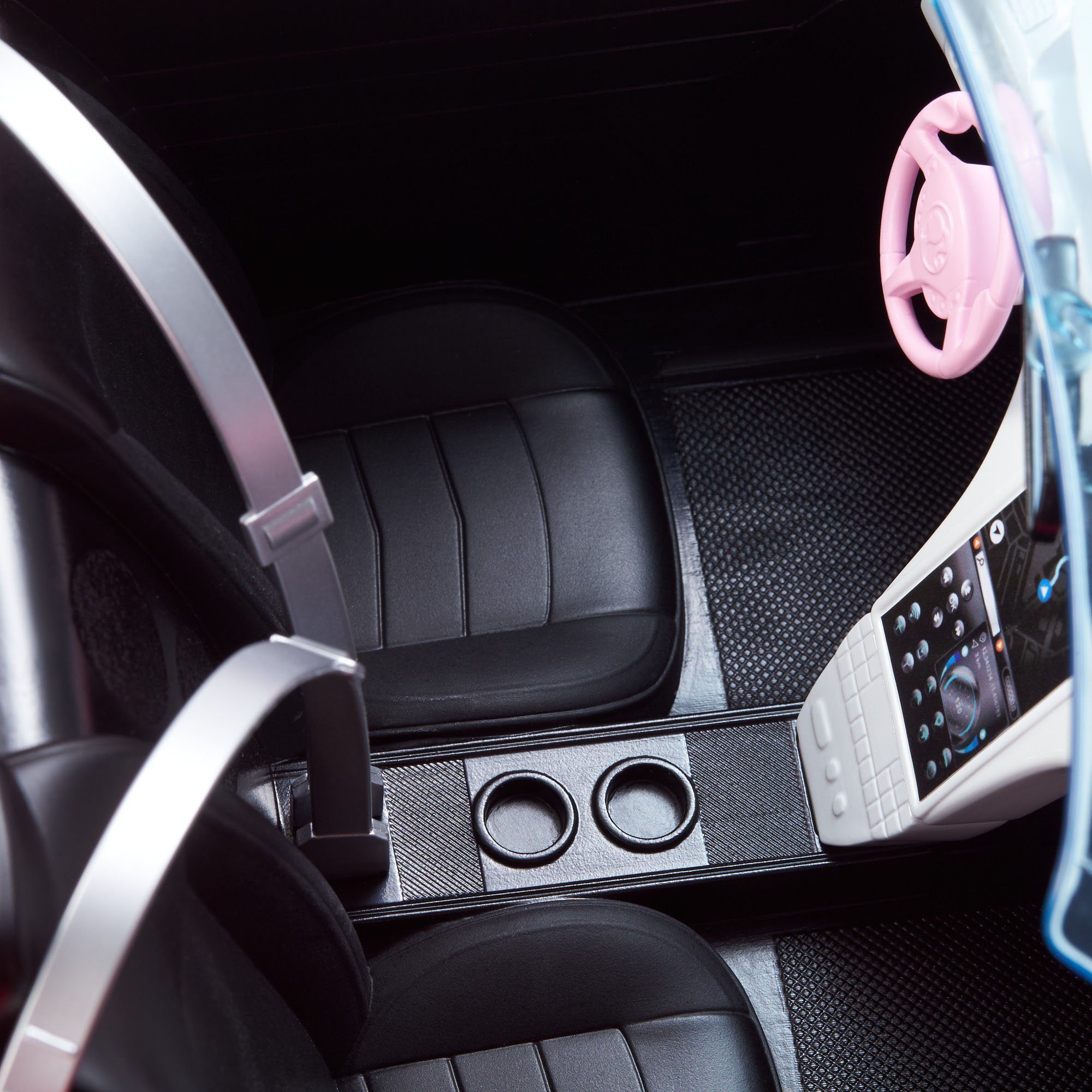 Barbie Puppen Fahrzeug Cabrio, pink