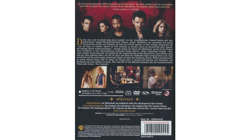 The Originals -  Die komplette Staffel 1  [5 DVDs]