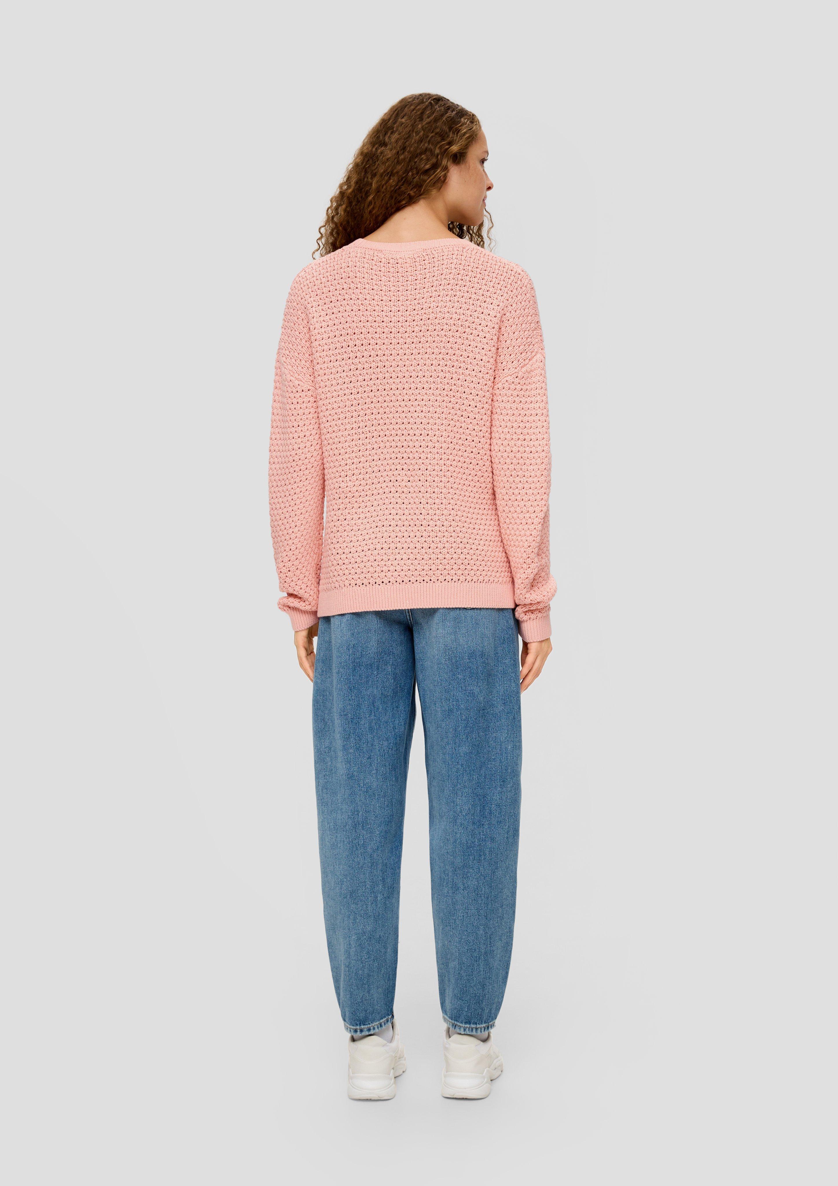 Pullover mit Strickmuster  2138022-2013
