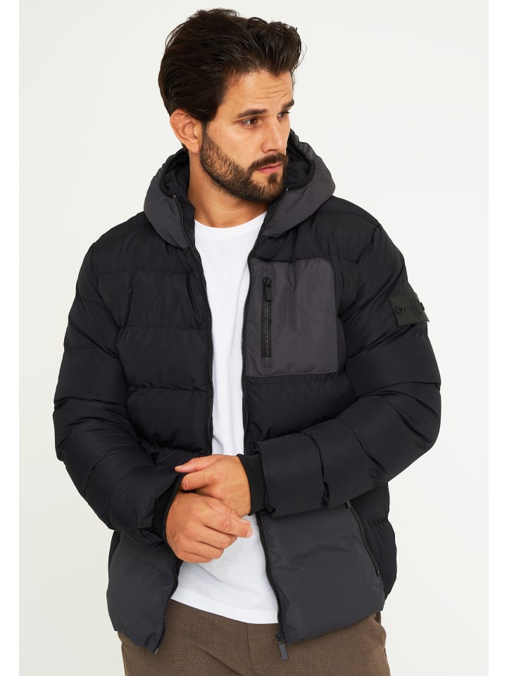 SOULSTAR Winterjacke - S2SHOPIAN Steppjacke Pufferjacke in Black günstig kaufen