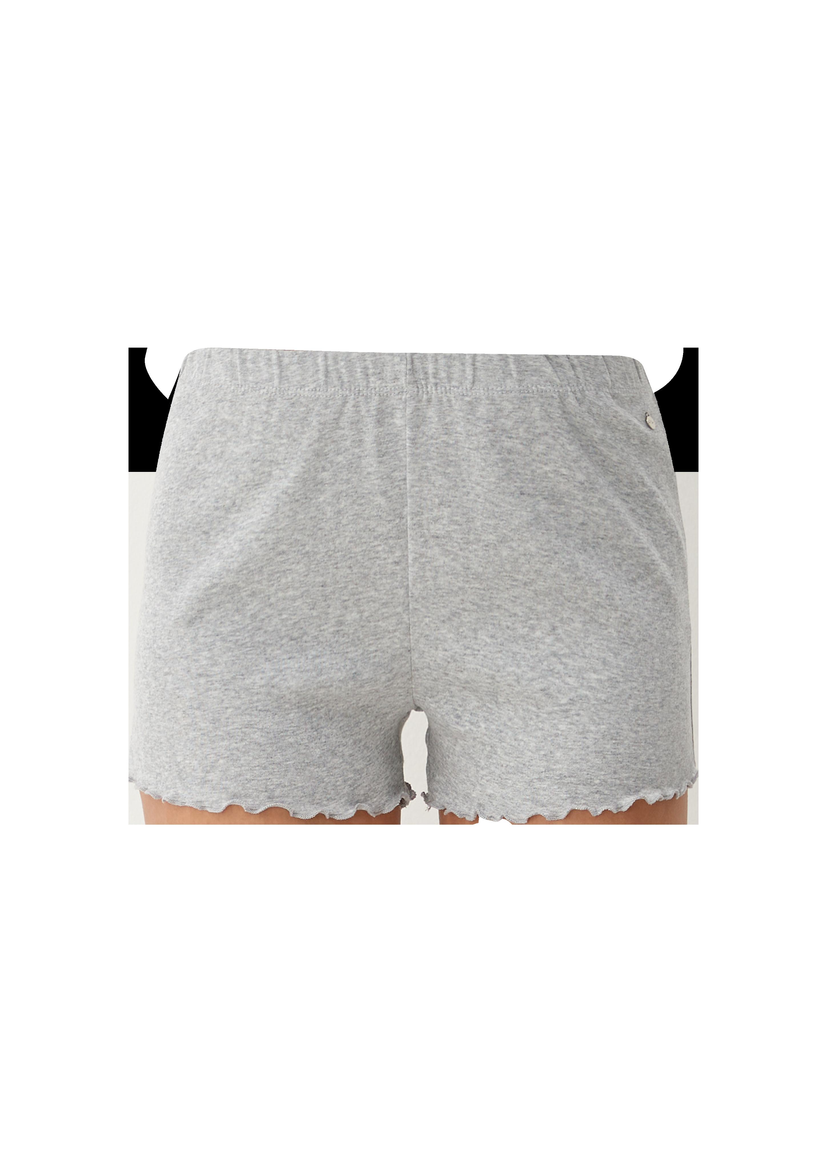 Pyjamashorts mit Wellensaum  6006268-9400