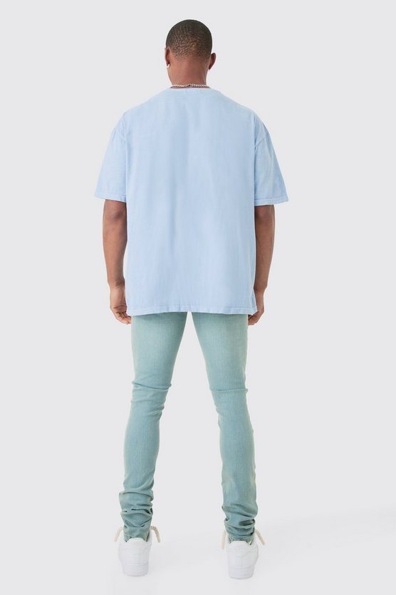 Oversize T-Shirt mit Print