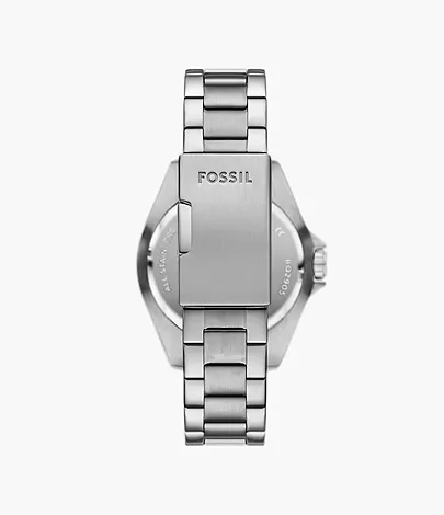 Fossil Outlet Uhr Dalton 3-Zeiger-Werk Edelstahl