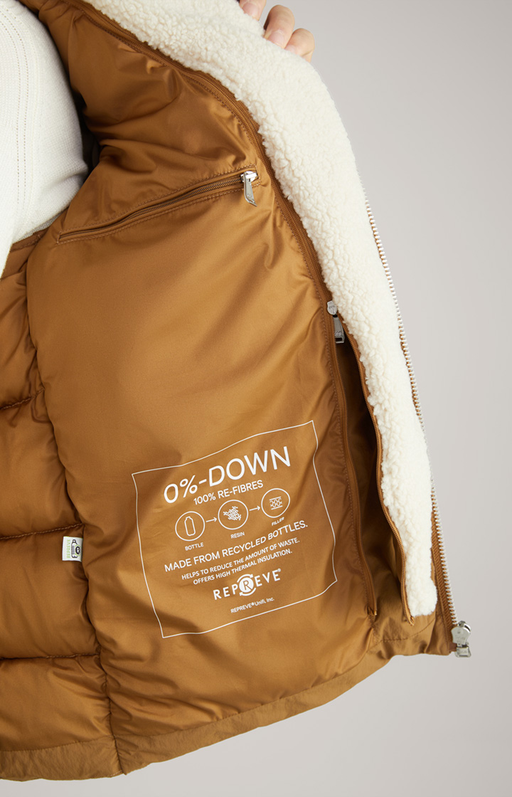 Steppjacke Jhonis in Braun