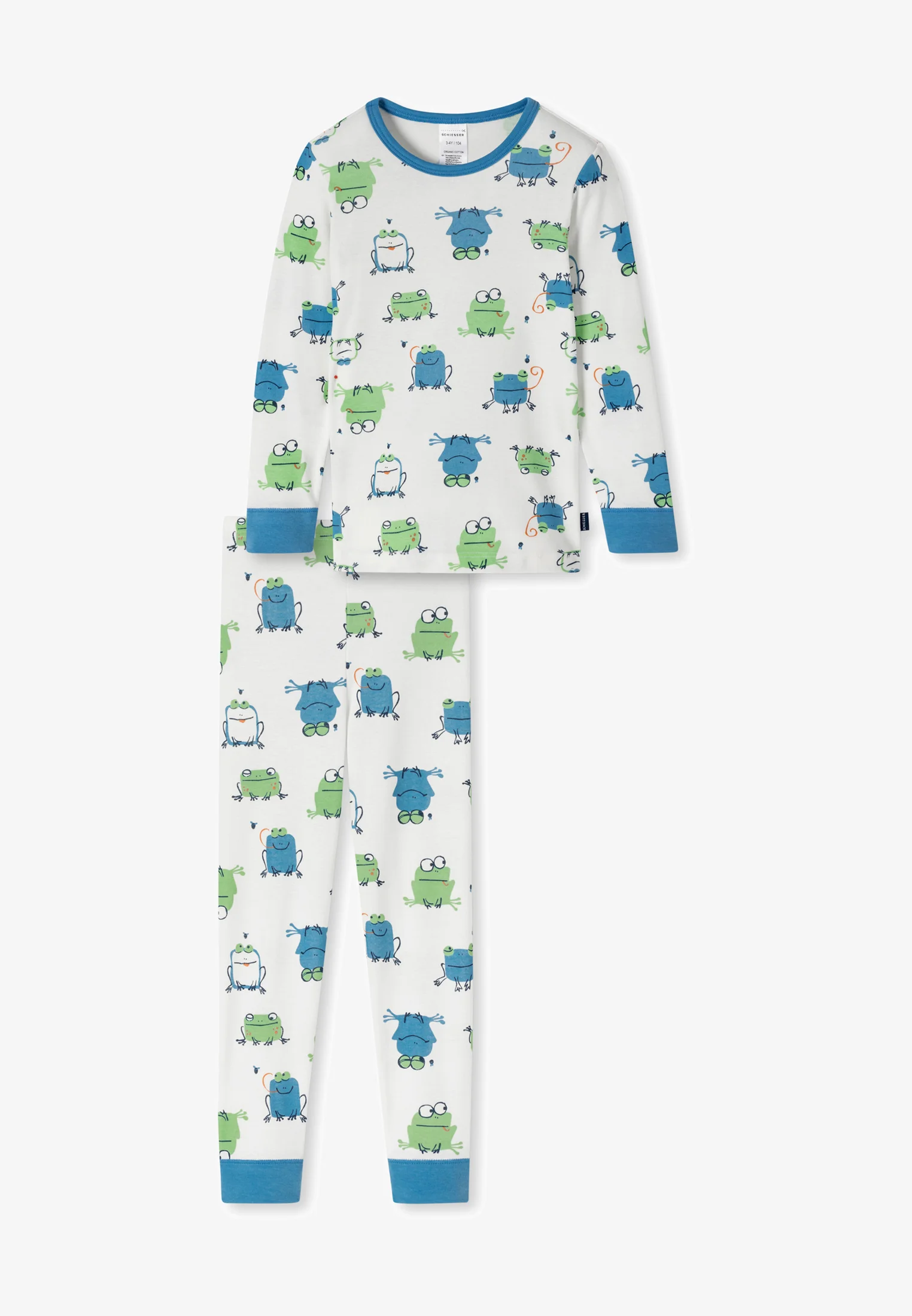 Schiesser LANG NATURAL LOVE- Pijamas