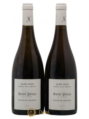 Saint-Péray Fleur de Crussol Alain Voge (Domaine)  2016 - Lot de 2 Bouteilles