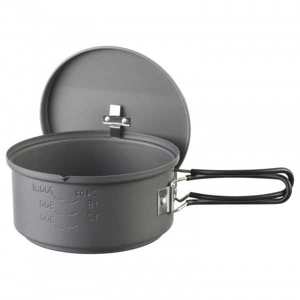 Esbit - Trockenbrennstoff-Kochset Aluminium - Trockenbrennstoffkocher