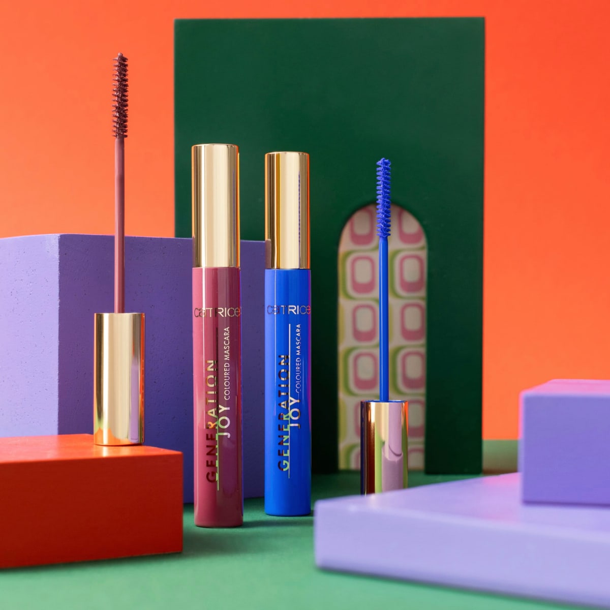 Mascara Generation Joy C01 Dark Red, 10 ml