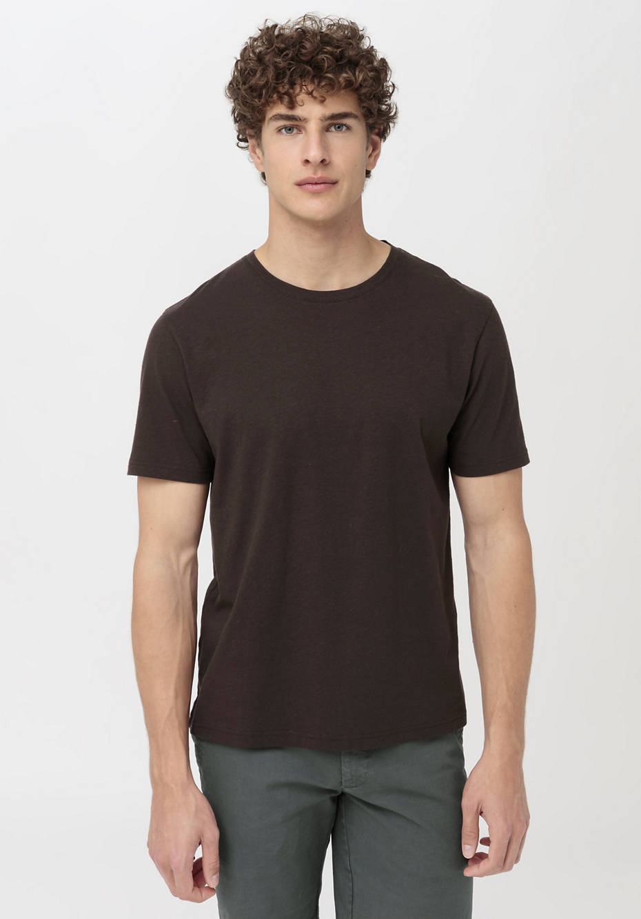 T-Shirt aus Bio-Baumwolle mit Hanf