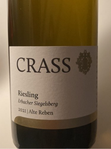 CrassRiesling Erbacher Siegelsberg Alte Reben 2021
