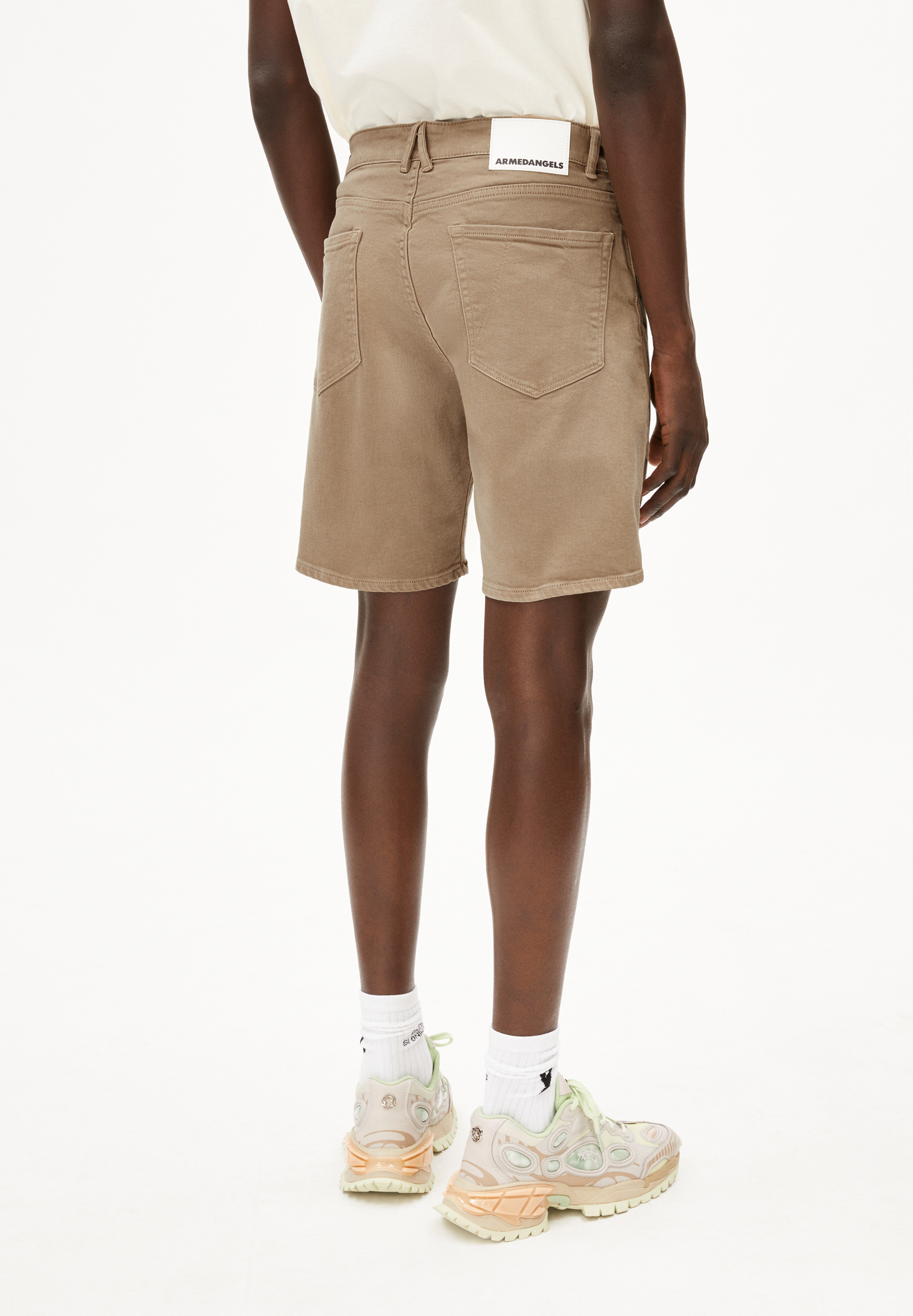 Jeans Shorts aus Bio-Baumwoll Mix