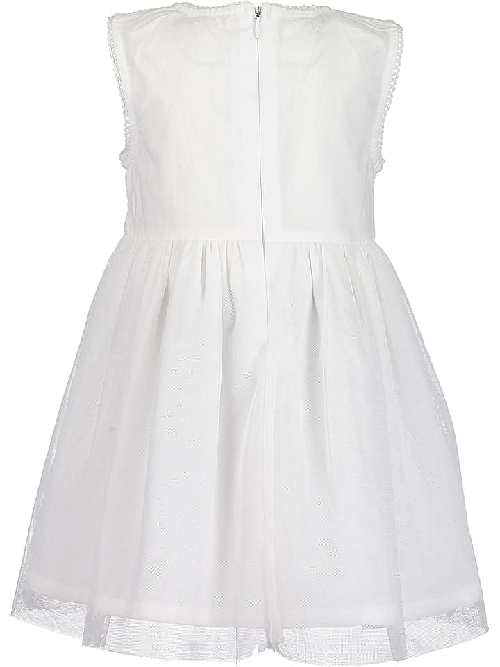 Blue Seven weißes Tüllkleid günstig kaufen 74