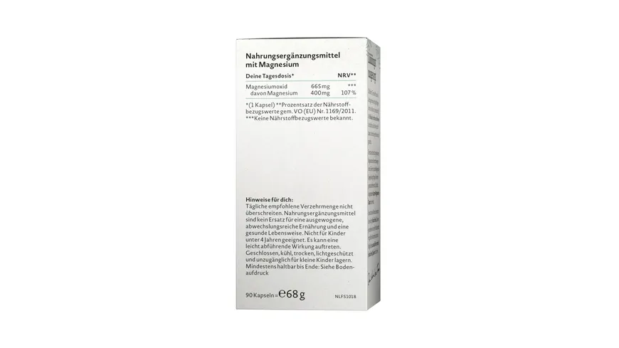NATURE LOVE Magnesiumoxid 68 g