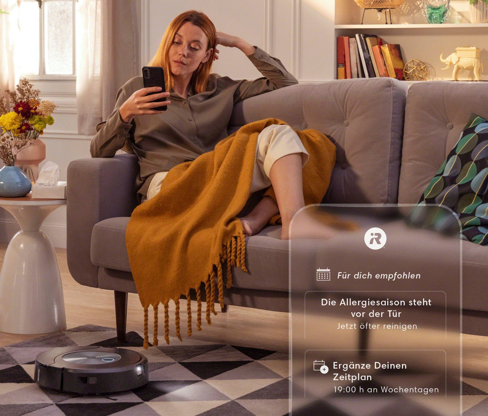 iRobot Saugroboter Roomba Combo j7 (c715840), Saug- und Wischroboter