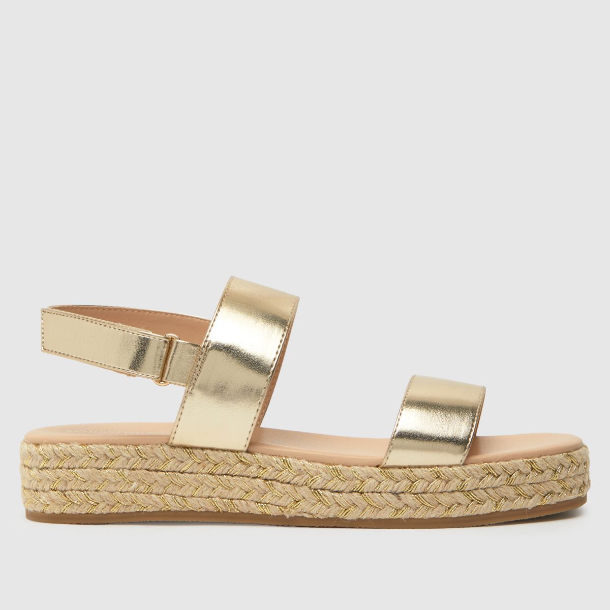 Schuh Gold Token espadriller flickor/ungdomssandaler